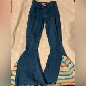 Girls bell bottoms size 7 only worn once
